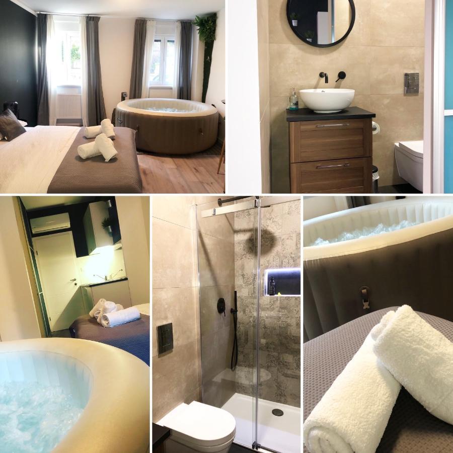 Apartment Zagreb Jacuzzi Esterno foto